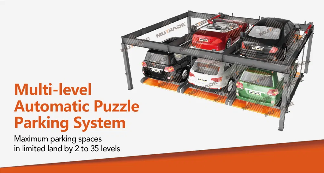 2-15 Levels Automated Puzzle Parking System for Sell