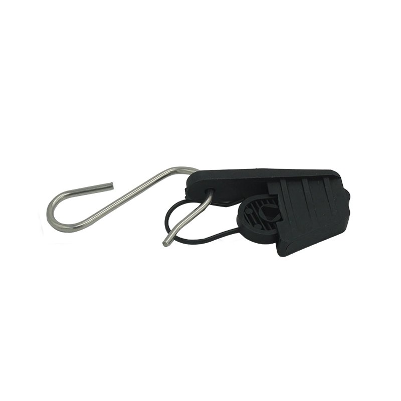 FTTH Plastic S Hook Drop Wire Tension Clamp C-350