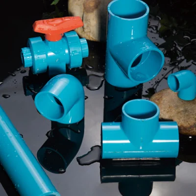  Kundenspezifische PVC Blue Pipe und Fitting für die Wasserversorgung und Branche