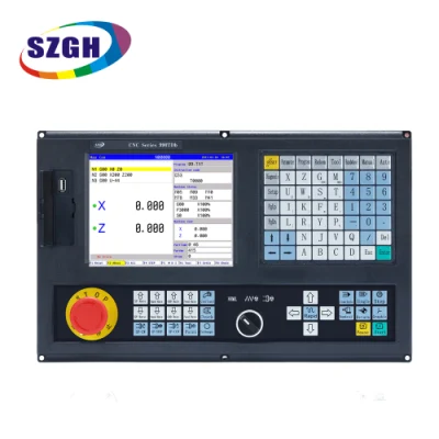  CE Approved China Manafactured 4 Achse Drehmaschine CNC-Maschinensteuerung Mit RS232 und U Flash-Anschluss