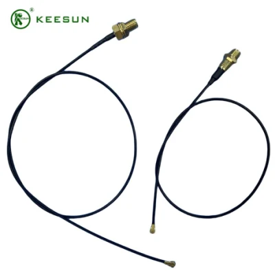 Kundenspezifisches koaxiales Adapterkabel für MMCX-Stecker RP SMA