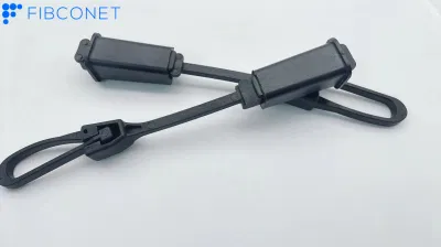  ADSS Drahtklemme 600n Material Nylon schwarz Kabelzugklemme Für Glasfaserkabel