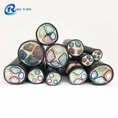  0,6/1kV N2xry Na2xry Cu/XLPE/SWA/PVC-Unterflurarmkabel für elektrische Stromversorgung