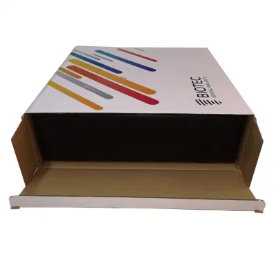 Custom Design Big White Common Magnet Faltung Verpackung Geschenkbox