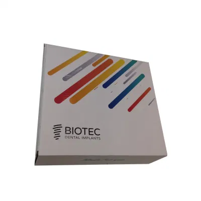 Custom Design Big White Common Magnet Faltung Verpackung Geschenkbox