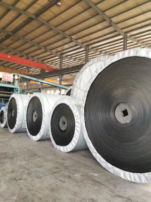 Ep Polyester Stahlschnur Hitze Flamme Kaltes Öl Säure Alkali Schlagzähverschleißfestes Rip-Stop Chevron Gerader Warp Sidewall Rohr Gummi Transportband