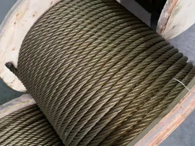 6X37+FC 7X37 Drahtzug aus verzinktem Stahl, Faser-/Stahlkern, Hebekabel