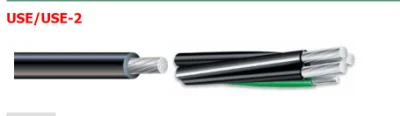  PVC-Ummantelungskabel mit Aluminiumleiter für die Zuführung von Leitungen mit UL SE Seu Ser