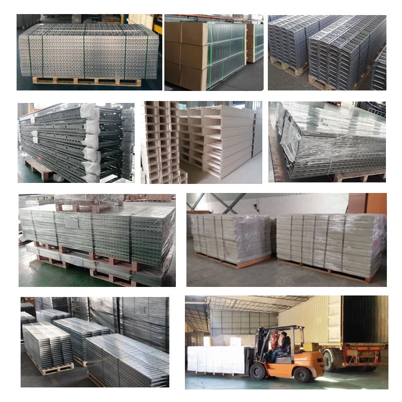 Customized HDG Pre- Galvanized Steel Aluminum Perforated Slotted Cable Trunking Systems One-Step Moulded