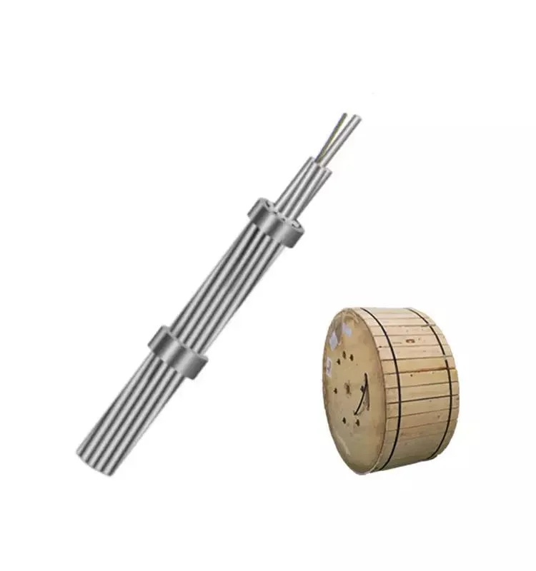 Opgw Composite Ground Wire Optical Fiber Cable Overhead Aerial Fibre Optic Cable