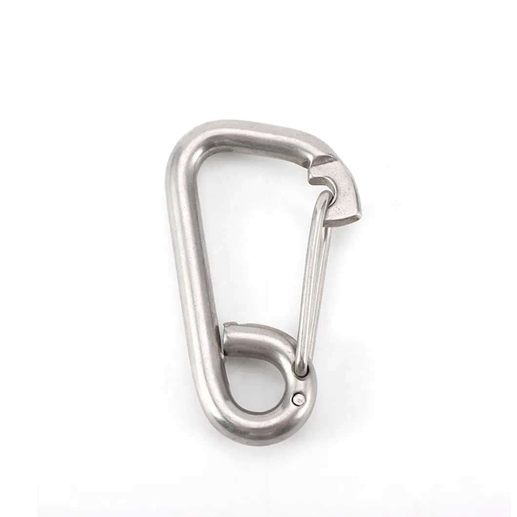 Stainless Steel Simple Spring Hook Rigging Hardware for Wire Cable