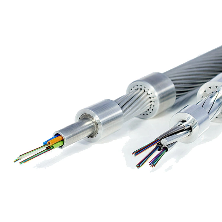 Opgw Composite Ground Wire Optical Fiber Cable Overhead Aerial Fibre Optic Cable