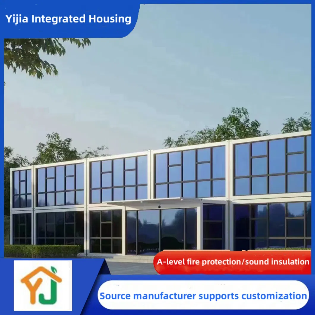 Prefabricated Packaging Houses, Temporary Office Buildings on Construction Sites, Support Customized Manufacturers