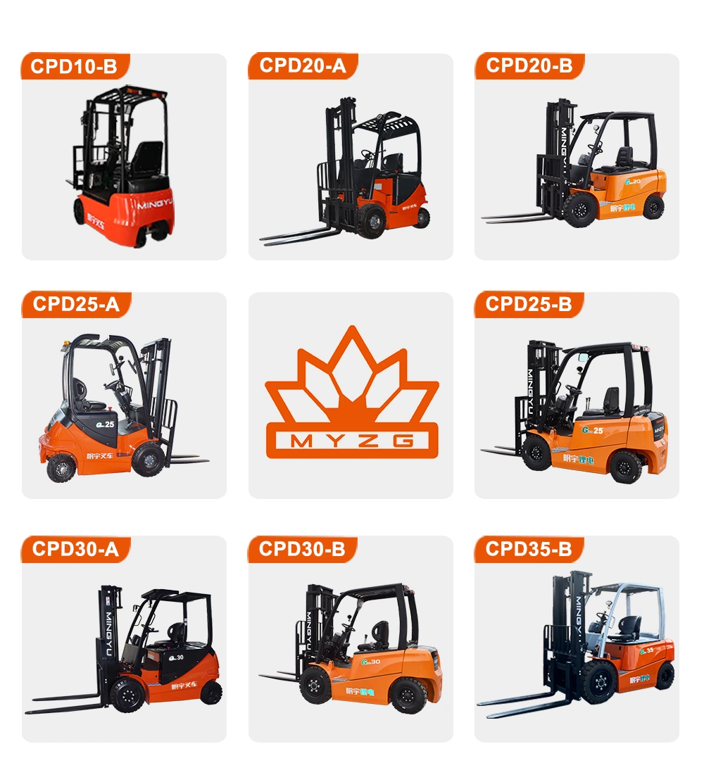 1.5t 2.5t 3t Diesel Gas Propane Electric Forklift with Block Clamp