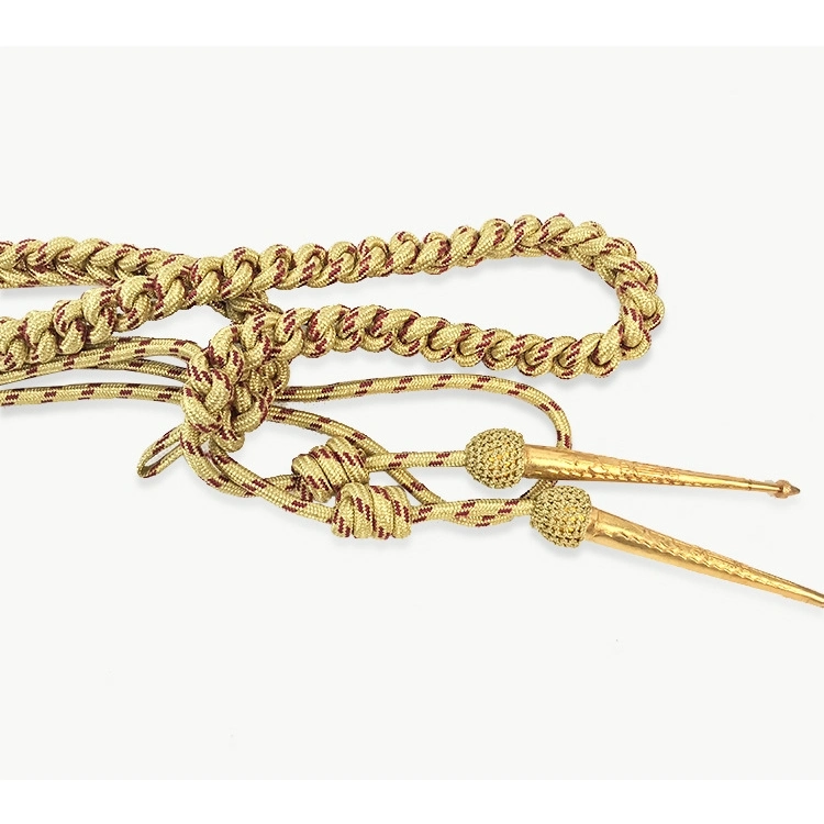 Kango Military Aiguillette Gilded Cords Worn by Officers and Soldiers
