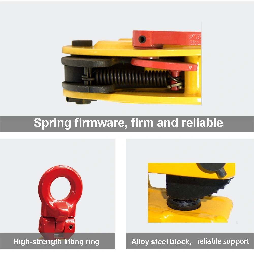 Lifting Equipment Hardware Tp Lifting CD Universal Steel Plate Clamp Pallet Clamp