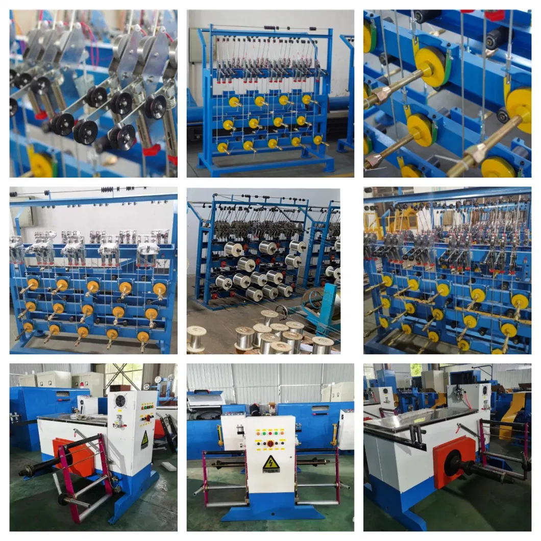 Shanghai Swan Pay off Rack 250 Reel 12 Head Cable Reel Rack for Wire Buncher