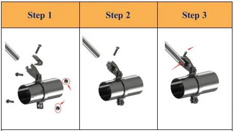 Factory Water/Air/Gas/Mud/Slurry/Oil Duct/Sprinkler Pipe 1-1/2&quot;-10&quot; Universal Sway Brace Lateral/Longitudinal Pipe Clamp