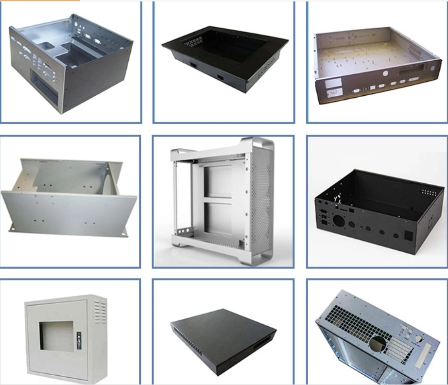 Stainless Steel Chassis 1u Rackmount Sheet Metal Enclosure Customize Mini ATX Computer Case