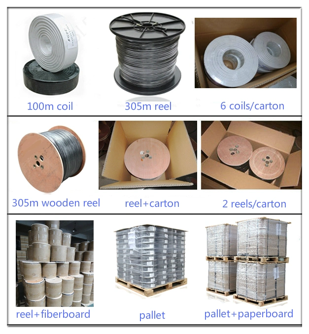 Rg59 Coaxial Cable + 2c Power Cable/Computer Cable/ Data Cabl