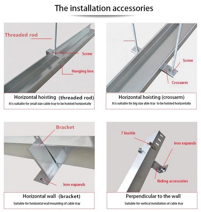 Latest Technology Outdoor Epoxy/Powder Coated/Gi/HDG/SS304/SS316/Aluminum Alloy 2-6m Used Cable Tray Ladder Rack Standard Sizes/Weight with Good Prices in Stock