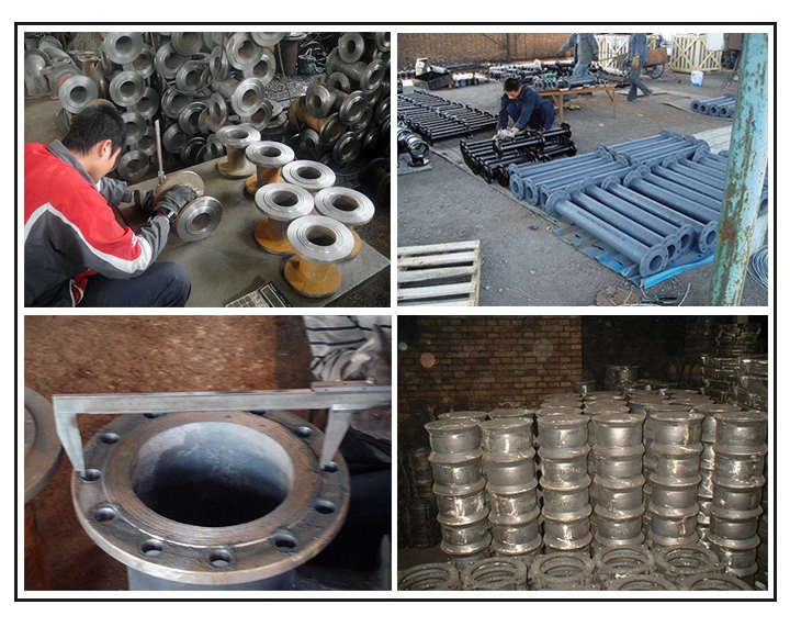 China Epoxy Coated Ductile Cast Iron Flanged Pipe Fitting Manufacturer