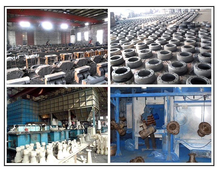China Epoxy Coated Ductile Cast Iron Flanged Pipe Fitting Manufacturer