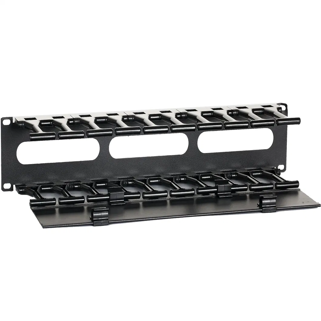 Network Cabing Server Rack 2u 19inch/19&prime;&prime; Rackmount Cable Manager