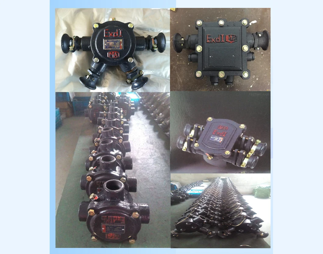 Mine Flameproof Type Low Voltage Cable Connection Box Junction Box