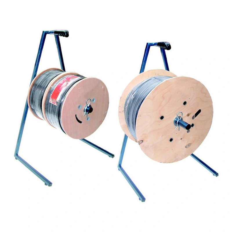Cable Reel Drum Carrier Cable Drum Dispenser Stand Holder