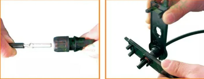 IP68 TUV Certified Mc4 Connectors 30A Male and Femal Dustproof