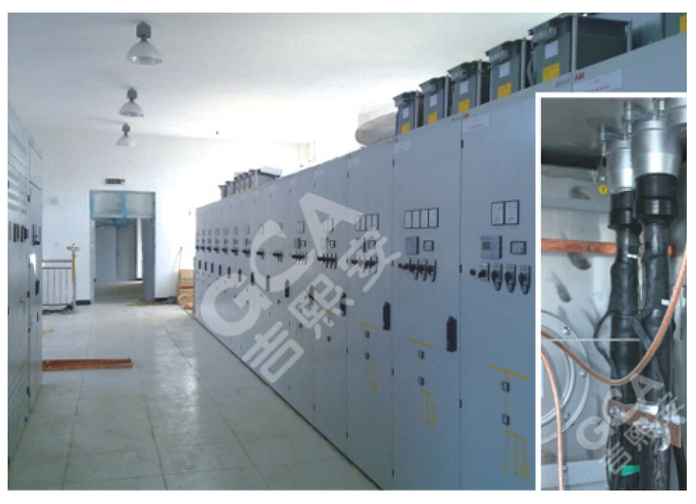 CBN35-3#Inside Cone 11kV 12kV 15kV 24kV 25kV 33kV 35kV36kV 40.5kV 42kV 52kV Three Core Copper Wire Screen SWA 1250A MV GIS Plug-in GIS Termination