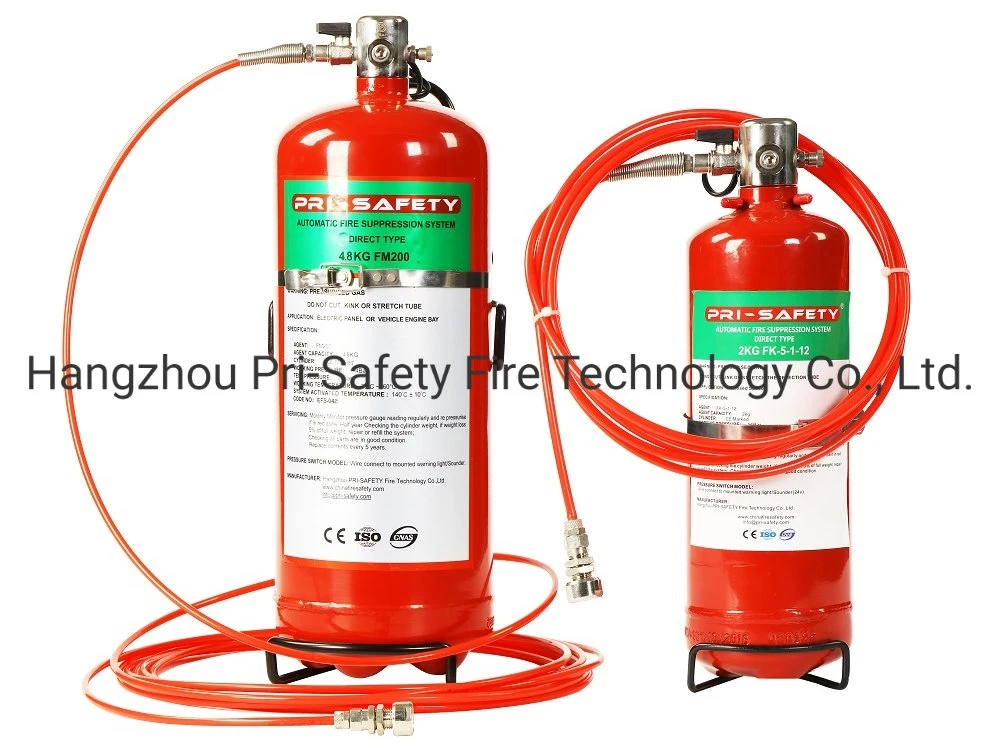 Cable Rack FM-200 Automatic Fire Suppression System