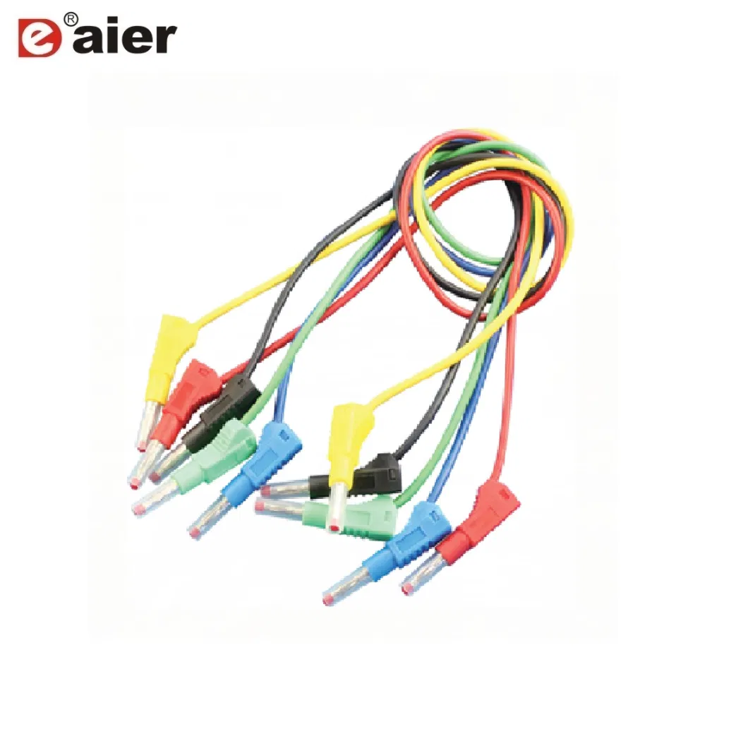 Colorful Male to Male 4mm Male Banana Plug Cable