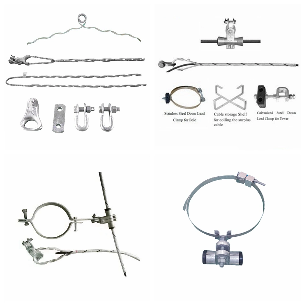 Hanging Cable Clamp Self-Support Suspension Set ADSS Overhead Power Line Hardware