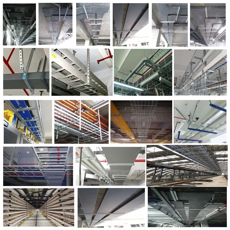 Name Hot DIP Galvanized Steel GRP Cable Ladder Rack Tray 300 Rung Space