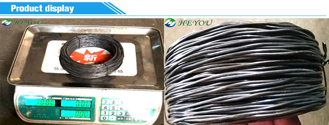 China Supply Made in Anping Bwg10 3.4mm 150kg/Coil Black Annealed Tie Wire/Hot Rolled Steel Wire Rods