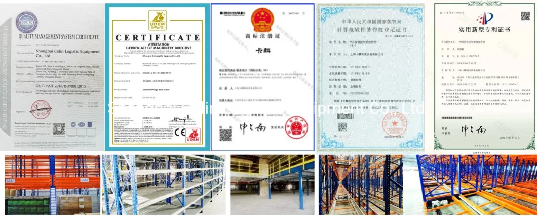 Industrial Warehouse Heavy Duty Q235 Steel Pallet Rack Storage System