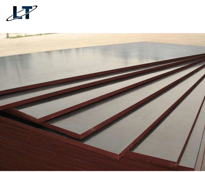 Laite Wood Factory Hot Selling 12 mm Finger Joint Timber/Finger Jointed Brown Film Faced Plywood for Construction Formwork From Linyi China