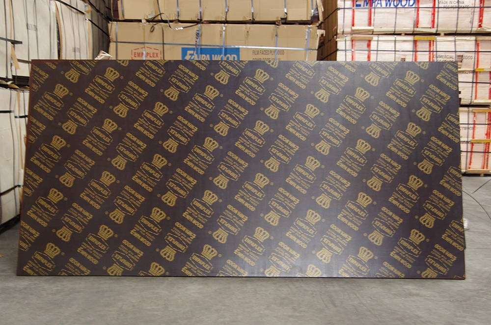 Hot Selling 12 mm Finger Joint Timber/Finger Jointed Brown Film Faced Plywood for Construction Formwork From Linyi China