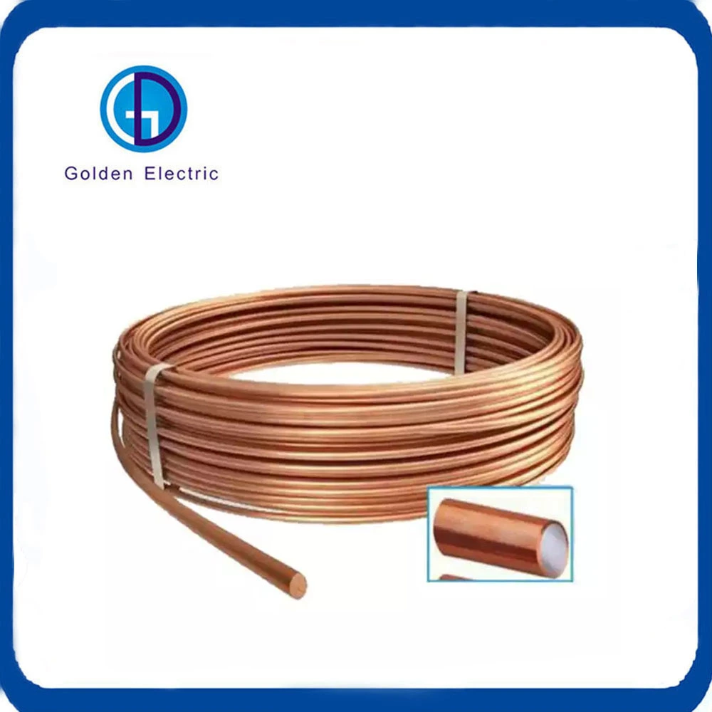 Copper Clad Steel Wire 16mm2 25mm2 35mm2 50mm2 70mm2 Bare Copper Ground Wire for Earthing Systems