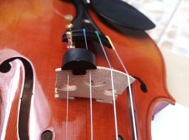 Violin Access Round Shape Black Violin Mute