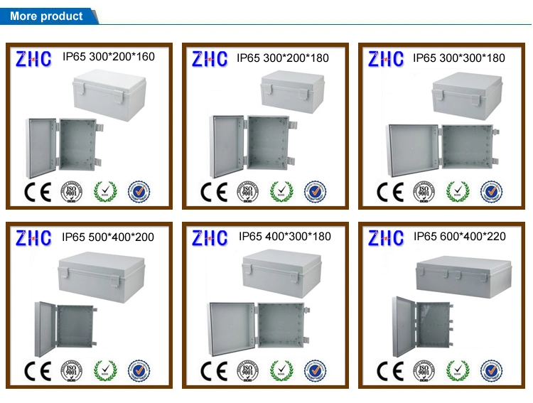 Gt Series ABS Plastic Enclosure Waterproof Connection Box Honeycomb Mounting Plate Box