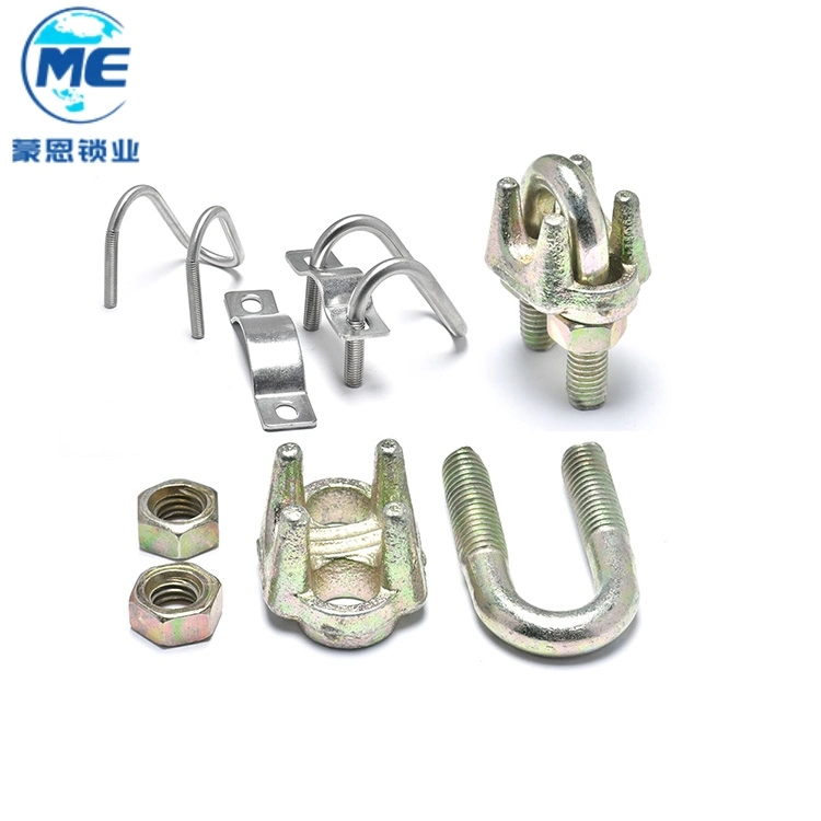 Cable Connector U Type Wire Rope Clamp