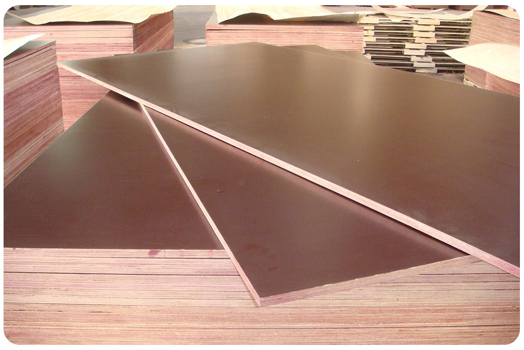 Hot Selling 12 mm Finger Joint Timber/Finger Jointed Brown Film Faced Plywood for Construction Formwork From Linyi China