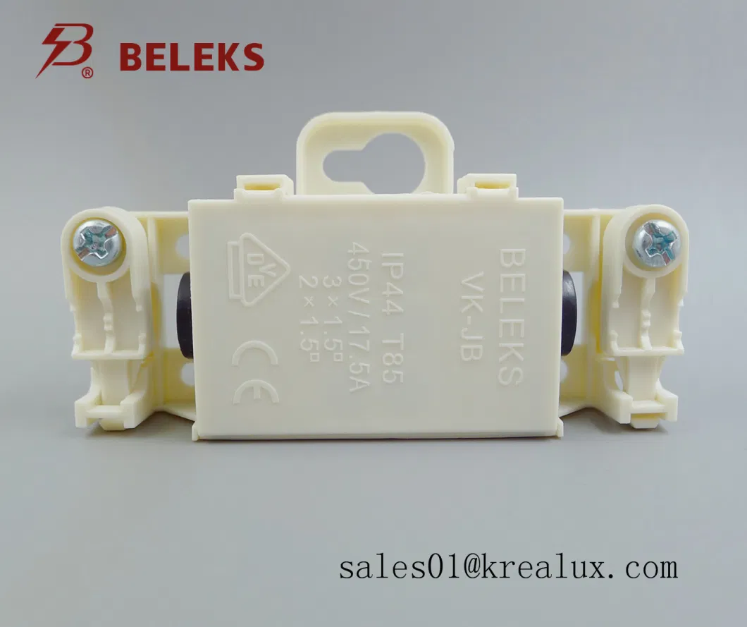 IP44 Cable Connection Box, Compatible for 450V 17.5A T04 Terminal Block