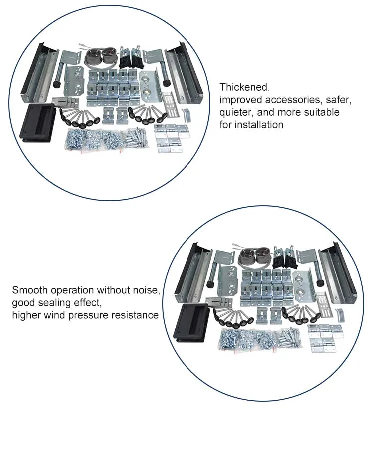 Automatic Roll up Industrial Garage Door Hardware Fitting Stainless Steel Galvanized Bracket Cable Drum Hardware Kits Supplier