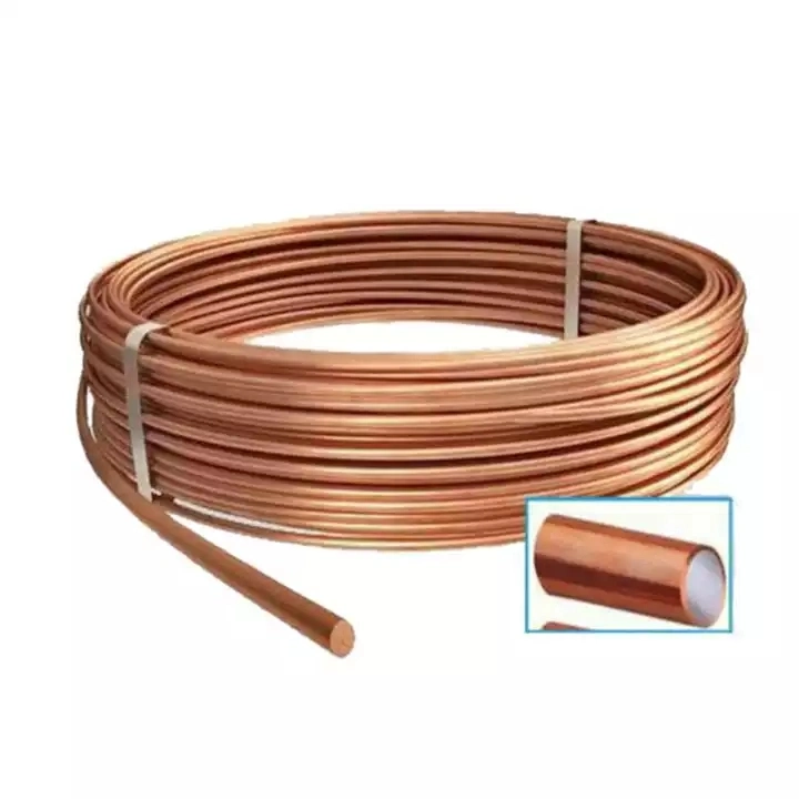 Factory Wholesale 8-16mm Earthing Cable Conductor Copper Clad Steel Grounding Round Wire