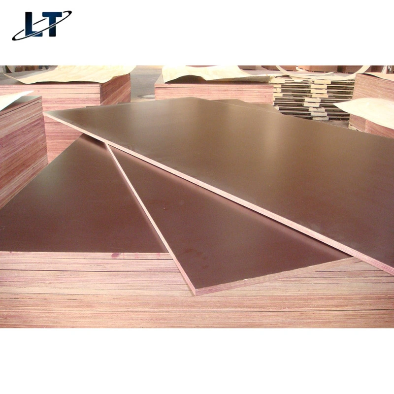 Laite Wood Factory Hot Selling 12 mm Finger Joint Timber/Finger Jointed Brown Film Faced Plywood for Construction Formwork From Linyi China