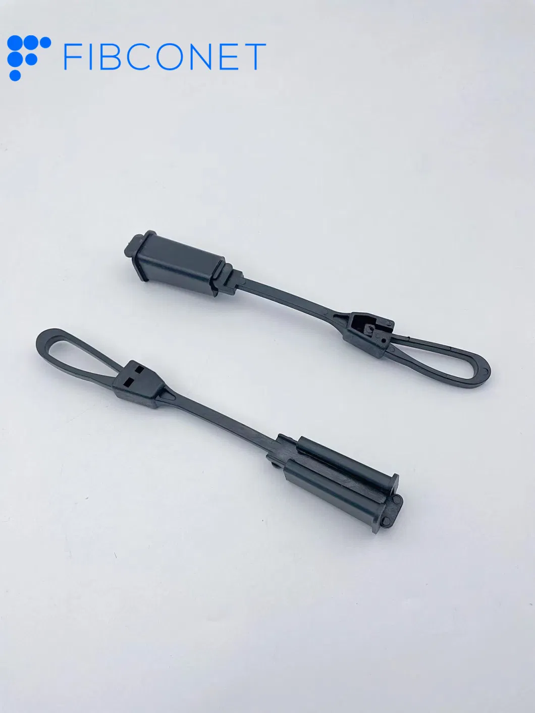 ADSS Wire Clamp 600n Black Nylon Material Cable Tension Clamp for Fiber Optic Cable
